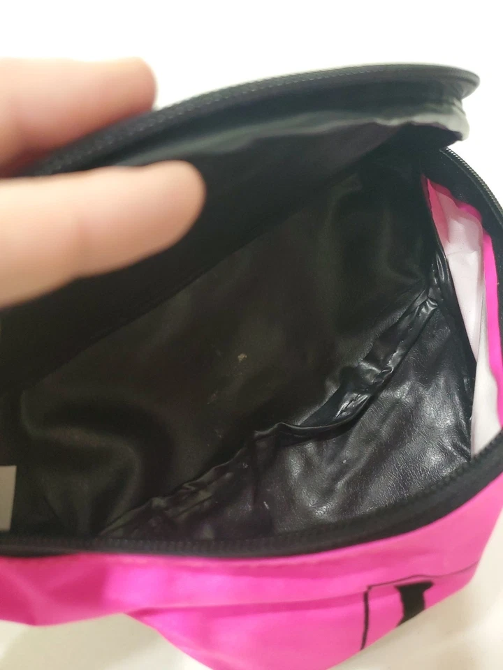 Riñonera Jeans LEE Vintage Años 90 Rosa Neón Cartera Ajustable Foto 4 de 4