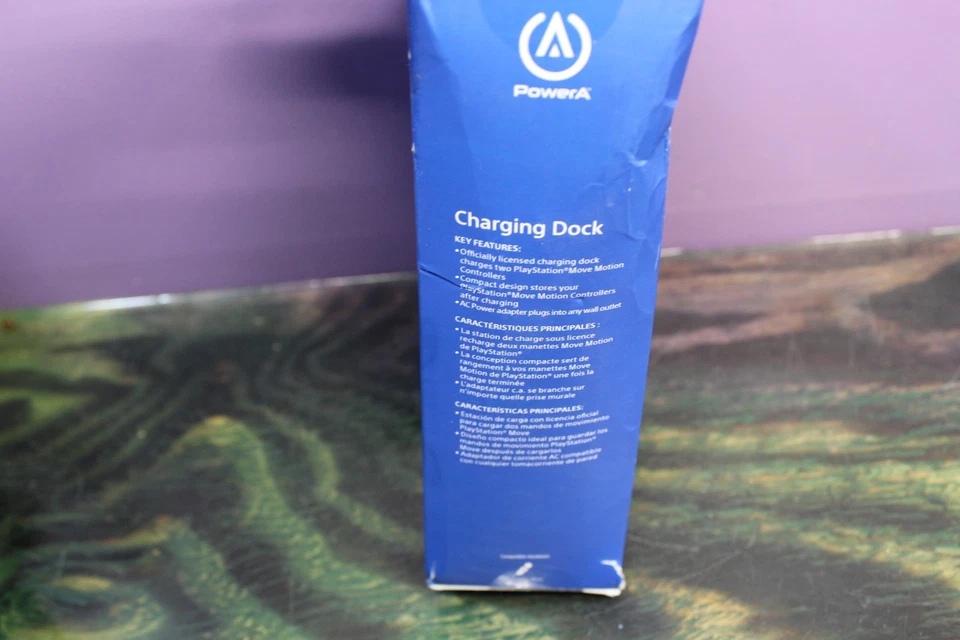 🔋 PowerA Charging Dock Only For PS4 PlayStation Move Motion Controllers 🆕 NEW! - Image 3 of 4