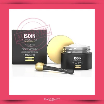 Isdin Vital Eyes Rejuvenate Eye Cream 15g 0.53oz NEW SEALED FAST SHIP