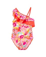 Flapdoodles Mod Squad One-Piece Orange 2T