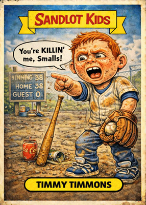 TIMMY TIMMONS THE SANDLOT KIDS ### BUY 5 GET 1 FREE ### or 30% OFF 12