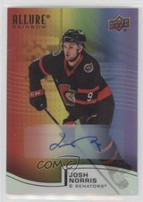 2021-22 Upper Deck Allure Rainbow Full Auto Josh Norris #R-64 Auto 8i3