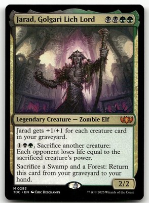 Jarad, Golgari Lich Lord #293 (NM) Tarkir Dragonstorm TDC Magic MTG