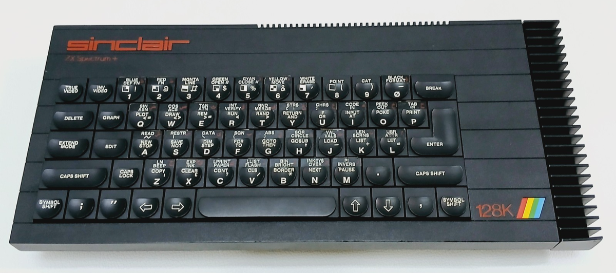 Sinclair ZX Spectrum 128K Toastrack Home Computer Game Vintage