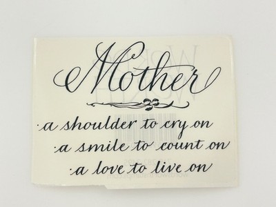 Words Worth Clear Stickers Phrases 3 Pcs