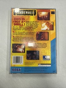 Fahrenheit (Sega 32X, 1995) Sega CD CIB Complete 2 Discs W/ Manual
