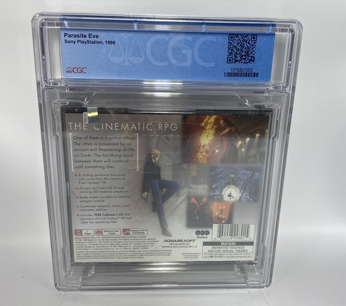 Parasite Eve (PlayStation 1, 1998) PS1 CGC 9.8A+ PRECINTADO - Imagen 2 de 6