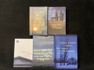 SAMMLUNG PAKET - 5 x JOYCE CAROL OATES - Vergewaltigt, Das Spukhaus u.v.a.