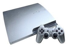 Sony Playstation 3 mit Controller - PS3 Slim Spielekonsole Silber mit 320GB