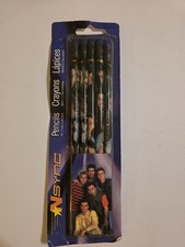 NSYNC Pencils 5 Pack Vintage 2000