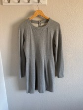 Madewell Long Sleeve Gray Womens Pleated Professional Career Work Dress