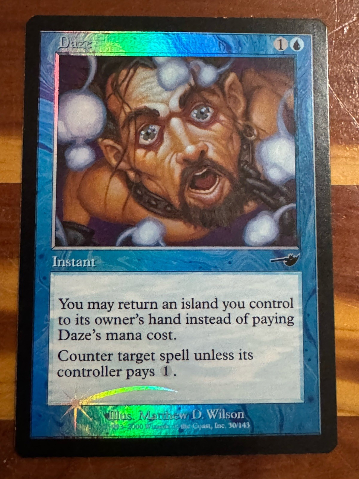 Foil Daze NM MTG Nemesis