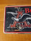 Vintage Budweiser King Of Beers License Plate - Still Cares About Quality - NOS — photo 2