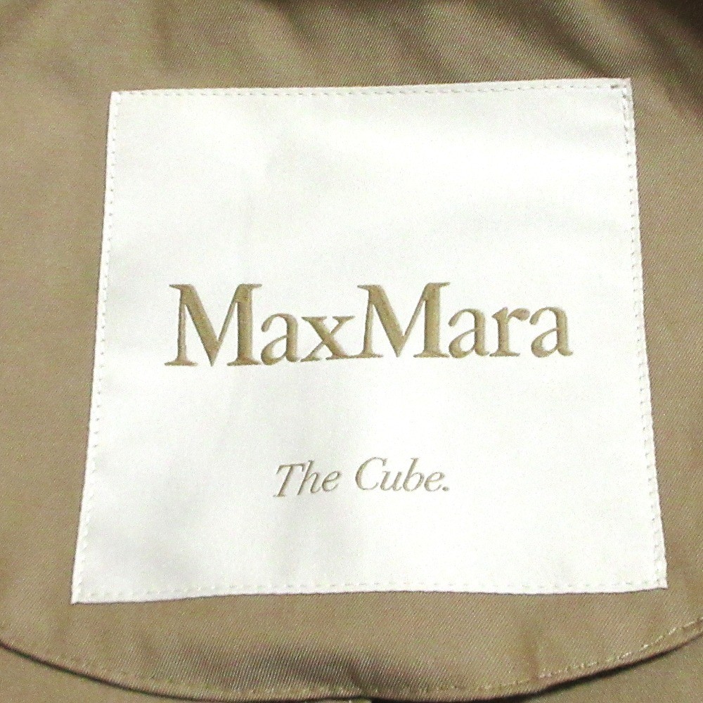 23SS Max Mara The Cube Single Trench Coat Size 36… - image 9