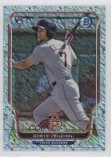 2014 Bowman Chrome Shimmer Refractor 13/15 Garin Cecchini #26 1u0