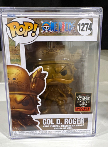 Funko Pop! One Piece Gol D. Roger Vinyl Figurine #1274 3400pc 2024 Fundays