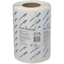BOX OF 4 DuPont Tyvek Flashing Tape - 9" x 75' Unopened Box Of 4 Rolls