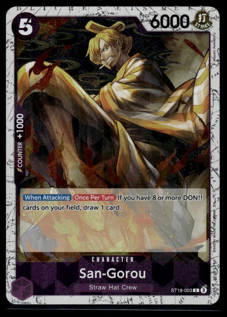 Premium Booster -The Best- Vol. 2 #ST18-003 San-Gorou (Pirate Foil)