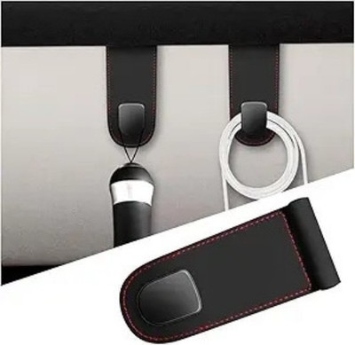 Anti-Scratch Car Glove Box Hooks, Universal Hanger Organizer fo Color: Black-1