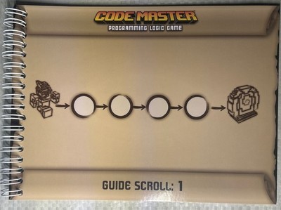 ThinkFun Code Master 12 Guide Scrolls Replacement Pieces Complete Set