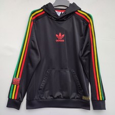 Adidas Originals Black Chile 20 Rasta Hoodie | Men's Small