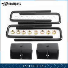 Lift 3 Inch Rear Leveling Kit Blocks For Chevy Silverado Sierra 1500 1999-2024
