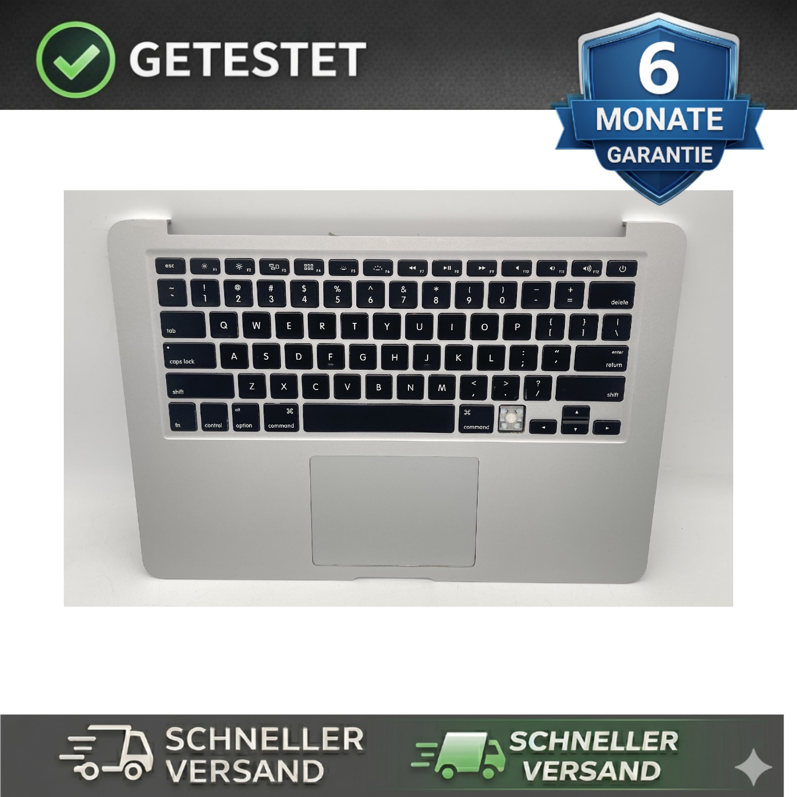 Poggiapolsi QWERTY per Apple MacBook Air A1466