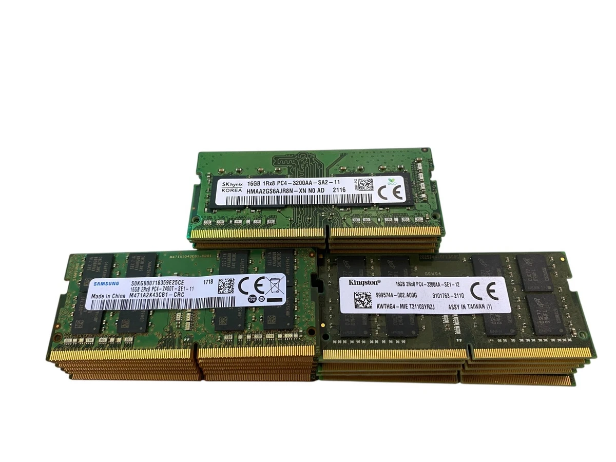 SO-DIMM DDR4 SDRAM 16 GB Total Capacity Memory (RAM) for sale | eBay