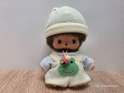 Monchhichi - Bebichhichi / Frosch / Plüschtier 14 cm / Sekiguchi