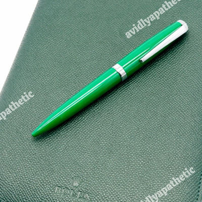 Rolex Emerald Green Twist Ballpoint Premium Pen Signature VIP Gift New in Box