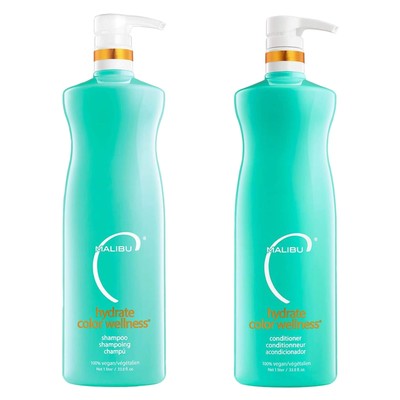 Hydrate Color Wellness Duo - Hydrating Shampoo and Conditioner Set for Color-...