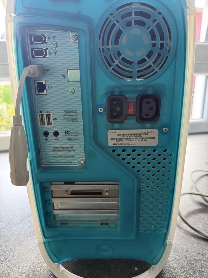 Apple Power Mac G3 in türkis für Nostalgieliebhaber - Bild 2 von 4