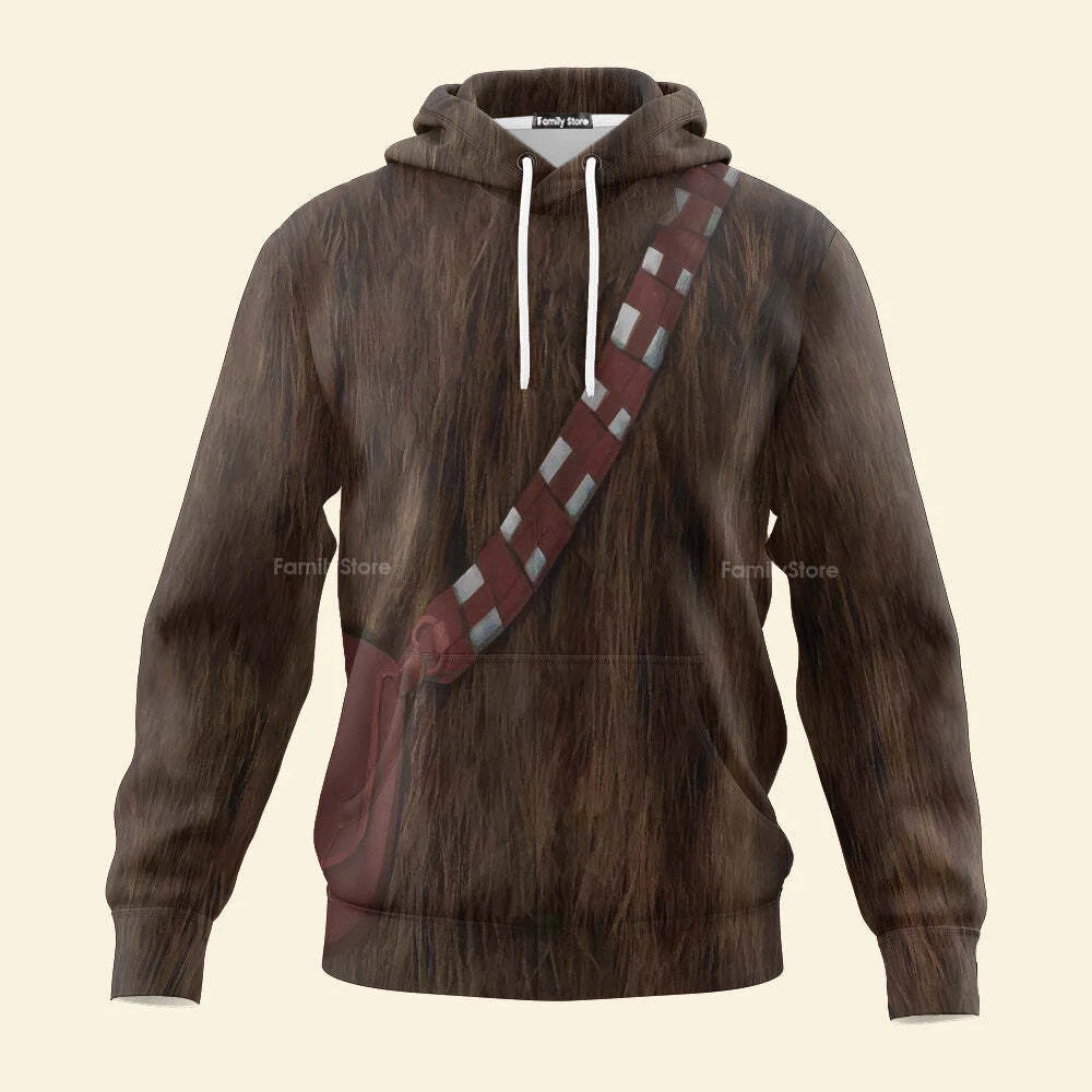 Star Wars Chewbacca Costume Hoodie Sweatpants