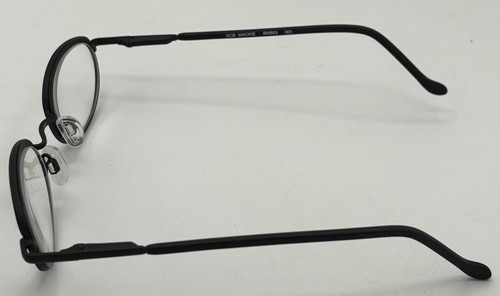 Bob Mackie Mens Black Oval Metal Reading Glass Frame. BM 853. 46mm. 2.5X - Picture 9 of 12