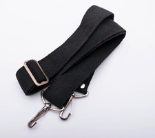 Vintage Black Cotton Webbing Camera strap 36" 1980's