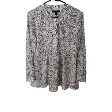 Banana Republic Factory Floral Blouse Size Small