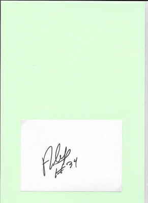BASEBALL PLAYER ARIEL BENAVIDES PERIGO AUTOGRAPH. A-B