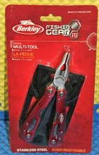 Berkley Fishin" Gear Fishing Multi-Tool With Case BTFMT 1318396