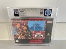 Home Improvement: Power Tool Pursuit! (SNES) WATA 9.0 A+ New Sealed CGC VGA 1st!