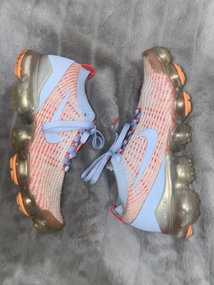 nike air vapormax flyknit 3 hydrogen blue orange pulse