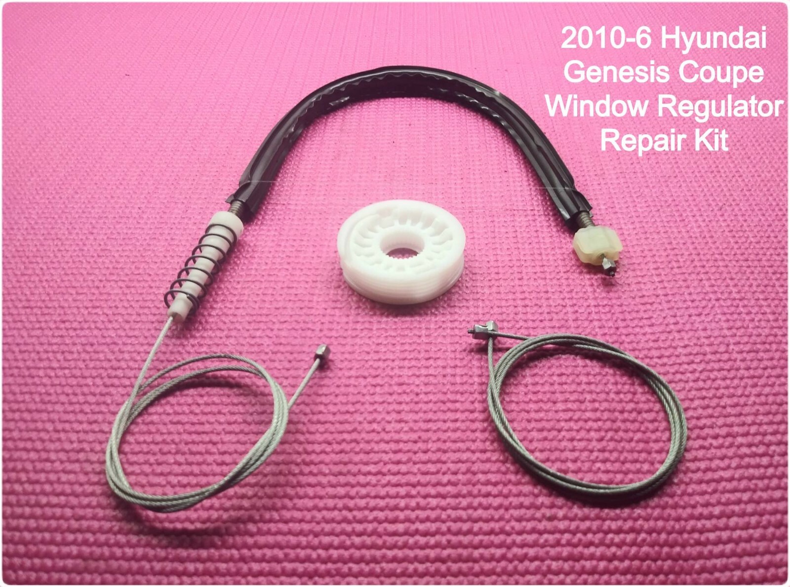 20106 Hyundai Genesis Coupe Window Regulator Repair Kit Fits Front RH & LH eBay