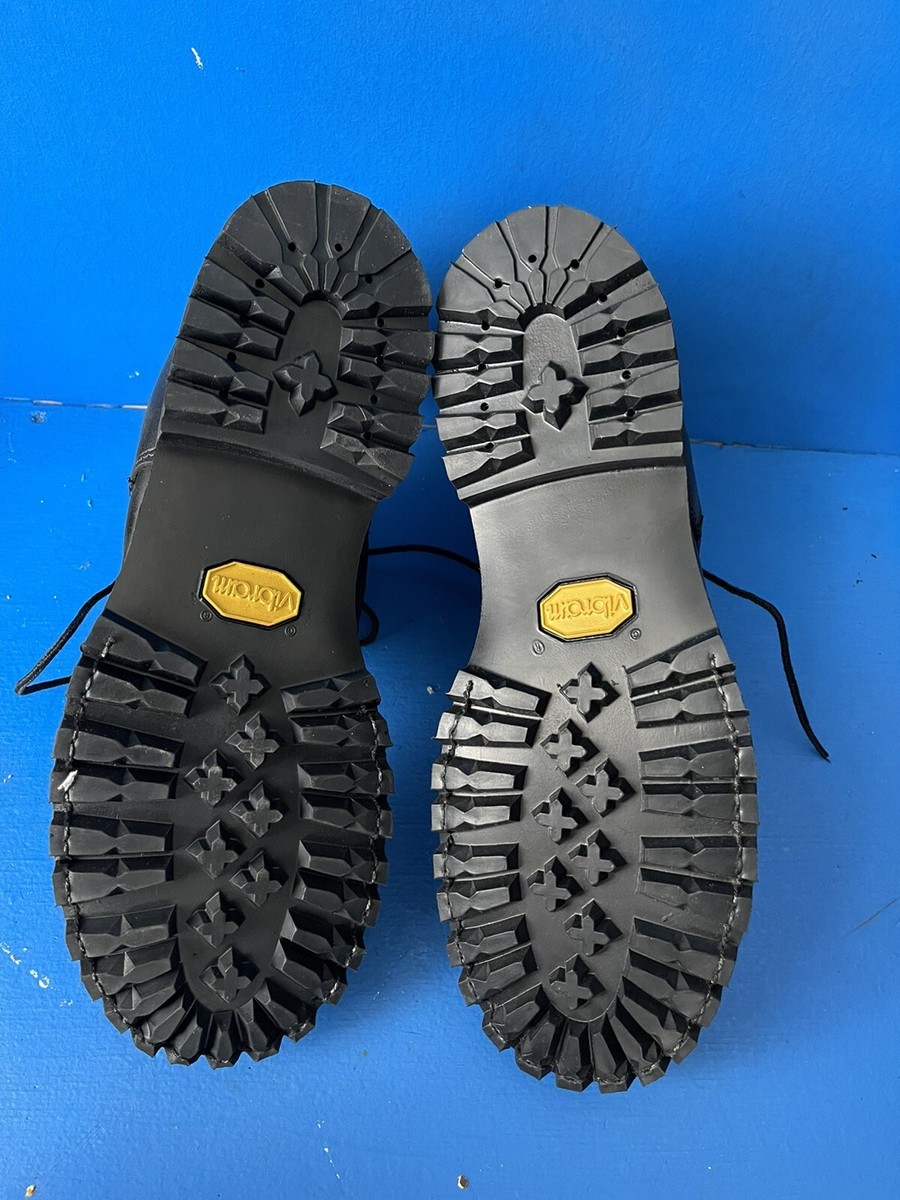 Boots Steel Toe Black ANSI Z41 PT99 MI/75 C/75 Vibram Men display picture 2