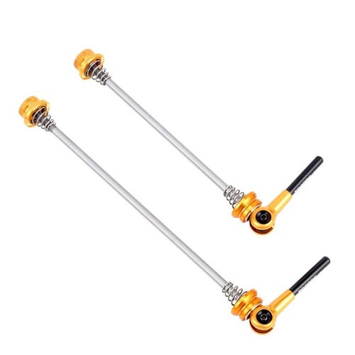 1Pair Quick Release Cycling Hub Skewers Bicycle Skewer Titanium Axle CNC Turning - 第 13/14 張圖片