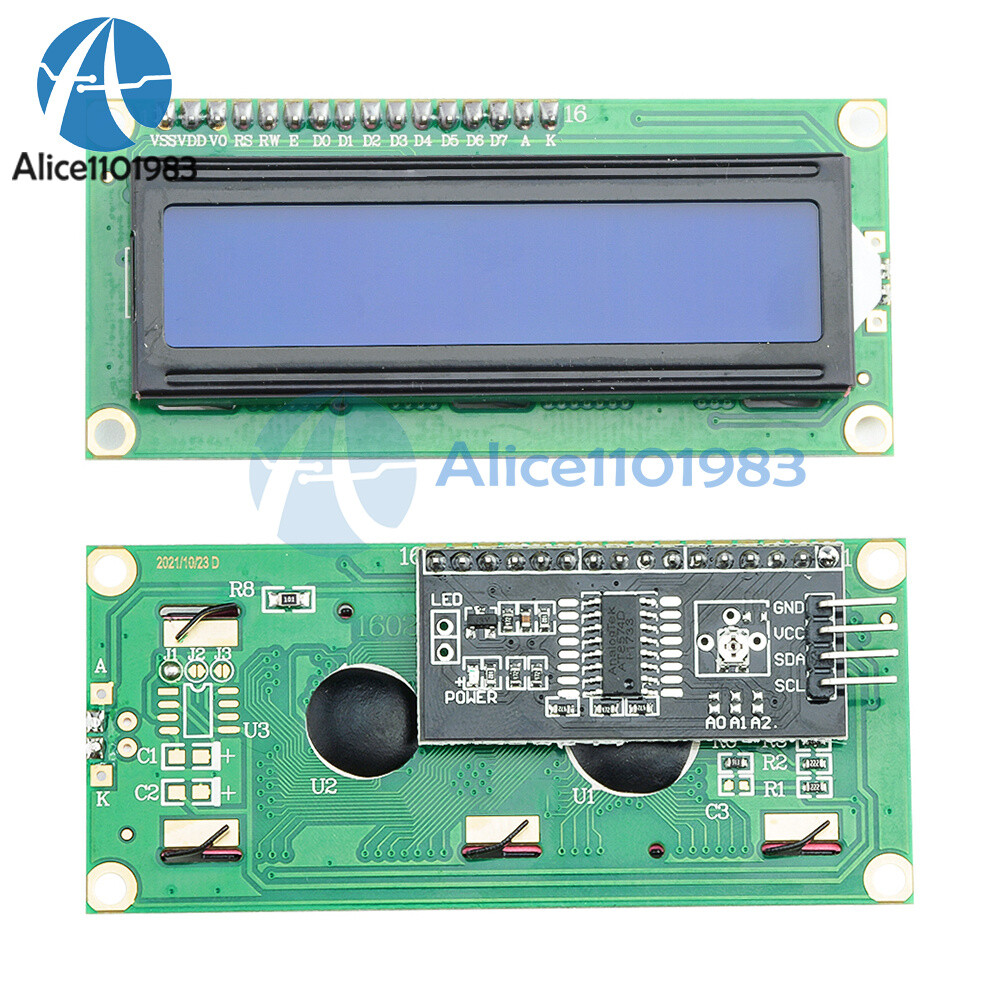 LCD1602 16x2 Character LCD Display PCF8574T PCF8574 IIC I2C
