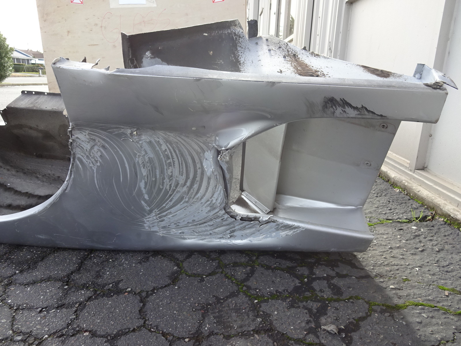 Ferrari 512 Testarrosa  LH Left Rear quarter Panel Fender DAMAGED - 62925700