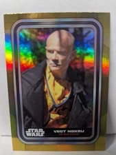 2023 TOPPS STAR WARS FLAGSHIP GOLD FOIL VECT NOKRU #66