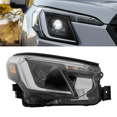 Right Side Headlight Assembly For Subaru Forester 2022-2024 Led Headlamp NEW US.