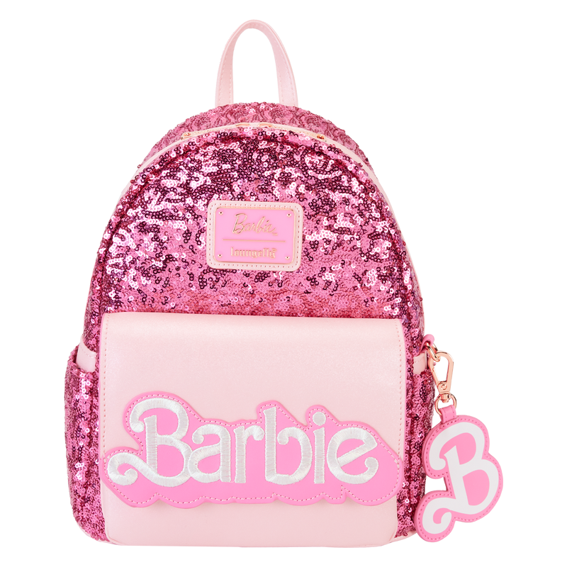 Barbie Loungefly 65th Anniversary Exclusive Sequin Logo Mini