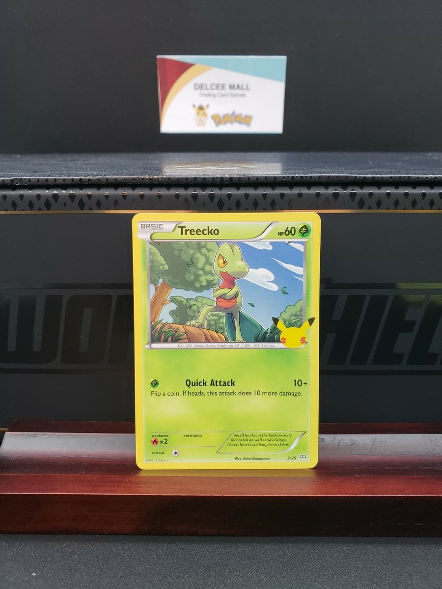 Buy Treecko 003/025 McDonald's 25th Anniversary Holo online