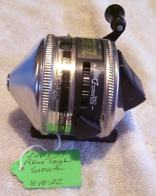 VINTAGE ZEBCO 33 RHINO TOUGH REEL 8/10/22 WORKING VERY SMOOTH | eBay